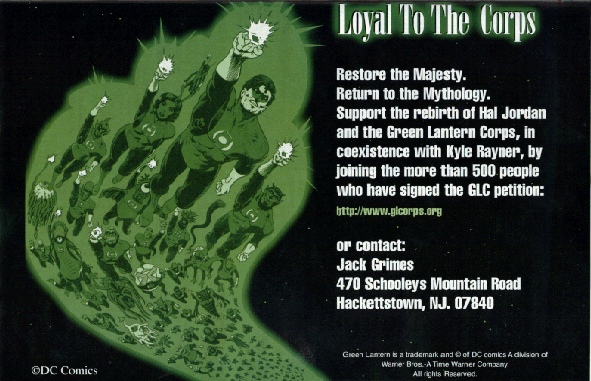 Green Lantern Ad
